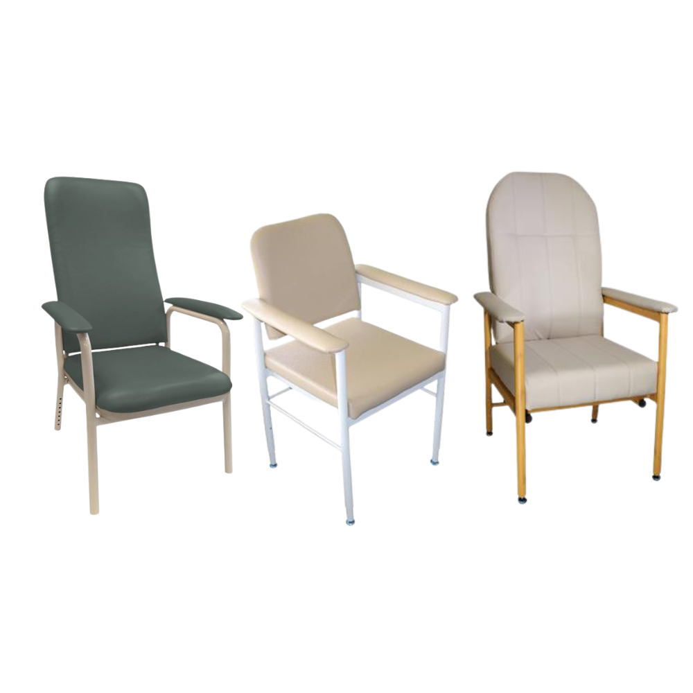 Chair with height discount adjustment
