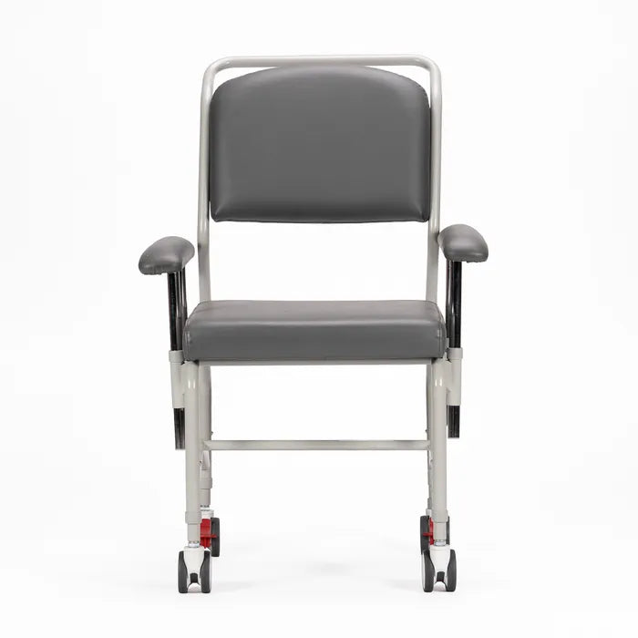 Kingston Mobile Chair with Drop side Arms - Greystone