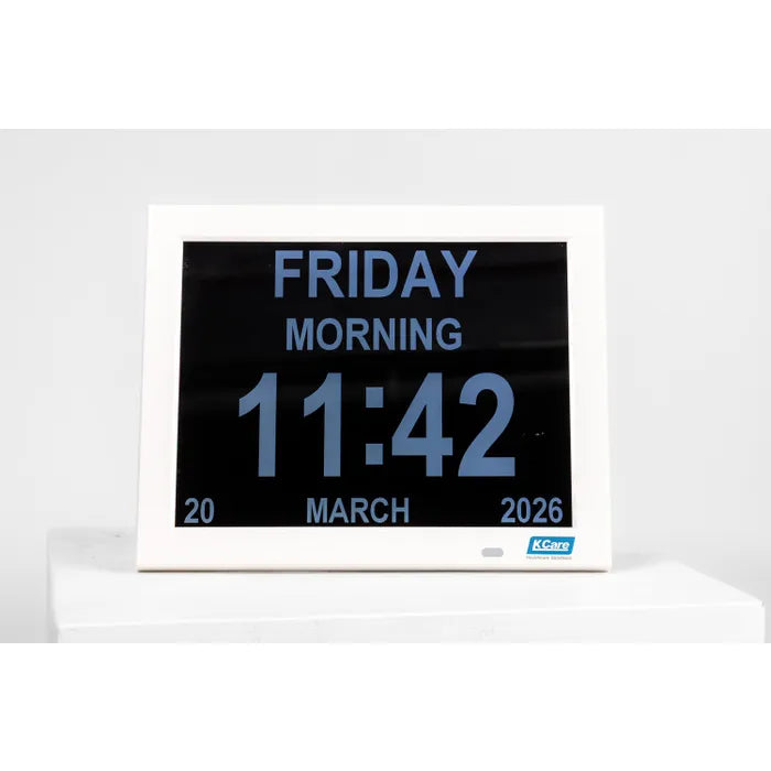 12" Digital LED Calendar Day Clock